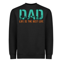 Black dad life is the best life Heavyweight Sweatshirt - Artiststas