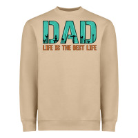 Mushroom dad life is the best life Heavyweight Sweatshirt - Artiststas