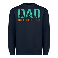 Navy dad life is the best life Heavyweight Sweatshirt - Artiststas