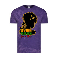 Cloud Purple Living free-ish since 1865 Vintage Tee - HowdyJamesFarm