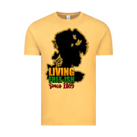 Vintage Mustard Living free-ish since 1865 Vintage Tee - HowdyJamesFarm
