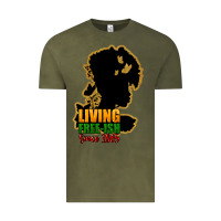 Vintage Olive Living free-ish since 1865 Vintage Tee - HowdyJamesFarm