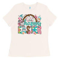 Bone Happy Easter Nurse Easter Day Ladies Tee - HowdyJamesFarm
