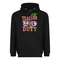 Black teacher off duty Heavyweight Hoodie - AdoDesignShop