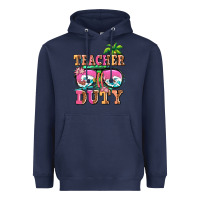 Navy teacher off duty Heavyweight Hoodie - AdoDesignShop