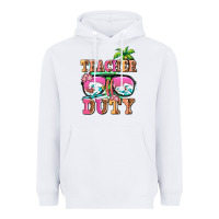 White teacher off duty Heavyweight Hoodie - AdoDesignShop