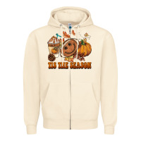 Sandshell tis the season football Zipper Hoodie - BarkalooDesign