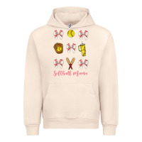 Sandshell softball coquette bow Urban Hoodie - JahusDesignShop