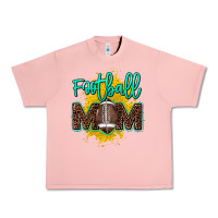 Salmon Football Mom mother's day Urban Heavy Tee - HowdyJamesFarm