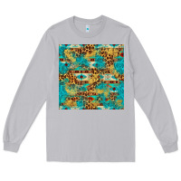 Moon Dust western aztec leopard glitter seamless pattern Long Sleeve Tee - FaDigitalArtStudio