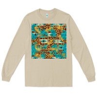 Mushroom western aztec leopard glitter seamless pattern Long Sleeve Tee - FaDigitalArtStudio