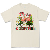 Bone Merry Christmas flamingo Premium Tee - texasbilliewilder