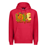 Cardinal Love Fall Y'all Premium Hoodie - CowhideDigitalArt