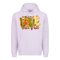 Lilac Love Fall Y'all Premium Hoodie - CowhideDigitalArt