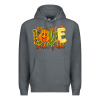 Rock Love Fall Y'all Premium Hoodie - CowhideDigitalArt
