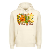 Sandshell Love Fall Y'all Premium Hoodie - CowhideDigitalArt