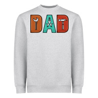 Heather Grey dad Heavyweight Sweatshirt - Artiststas