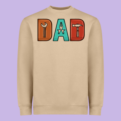 Dad Heavyweight Sweatshirt Designed By Artiststas