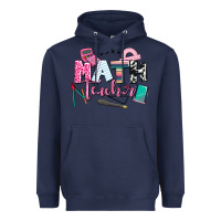 Navy math teacher Heavyweight Hoodie - AdoDesignShop