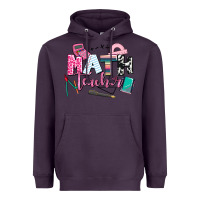 Plum math teacher Heavyweight Hoodie - AdoDesignShop