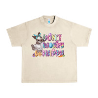 Sandshell Don't worry be happy Easter Urban Heavy Tee - CowGirlArtShop
