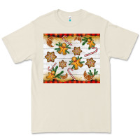 Bone Christmas gingerbread cookies and candy cane Premium Tee - NancyCooperArtShop