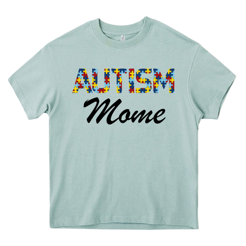 Autism Mom Heavy Core Tee by Bettercallsaul | Teevron