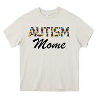 Cream Autism mom Heavy Core Tee - Bettercallsaul
