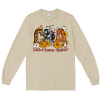 Mushroom Cna Certified Nursing Assistant Long Sleeve Tee - FaDigitalArtStudio