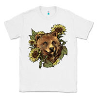 White Bear head sunflower Classic Tee - HowdyJamesFarm