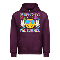 Mauve Wine school's out for summer Urban Hoodie - JahusDesignShop