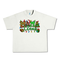 Pistachio Mama claus christmas lights and gifts mother's day Urban Heavy Tee - HowdyJamesFarm