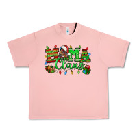 Salmon Mama claus christmas lights and gifts mother's day Urban Heavy Tee - HowdyJamesFarm