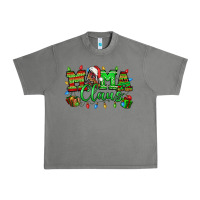 Tornado Mama claus christmas lights and gifts mother's day Urban Heavy Tee - HowdyJamesFarm