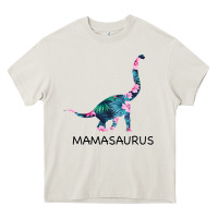 Cream Mamasaurus Dinosaur Heavy Core Tee - Bettercallsaul