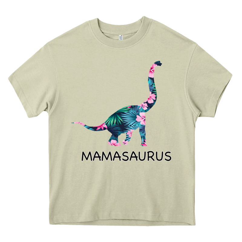 Mamasaurus Dinosaur Heavy Core Tee by Bettercallsaul | Teevron