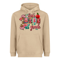 Little Miss 3rd Grade Heavyweight Hoodie | Teevron
