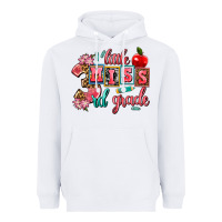 White little miss 3rd grade Heavyweight Hoodie - AdoDesignShop