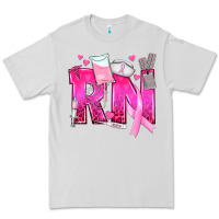 Dove Grey Breast Cancer RN Registered Nurse Premium Tee - texasbilliewilder