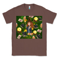 Chestnut wizard girl with magic Classic Tee - TumblerDesignByShophia