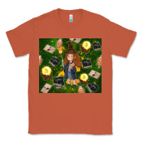 Copper wizard girl with magic Classic Tee - TumblerDesignByShophia
