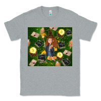 Heather Grey wizard girl with magic Classic Tee - TumblerDesignByShophia