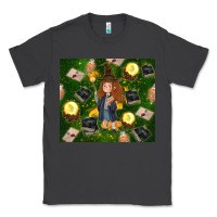 Smoke wizard girl with magic Classic Tee - TumblerDesignByShophia