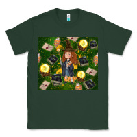 Sports Green wizard girl with magic Classic Tee - TumblerDesignByShophia