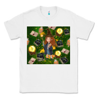 White wizard girl with magic Classic Tee - TumblerDesignByShophia
