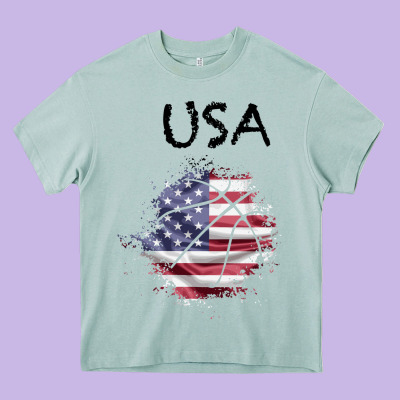 Usa Heavy Core Tee Designed By Bettercallsaul