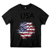 Black USA Heavy Core Tee - Bettercallsaul