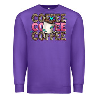 Purple coffee coffee coffee Premium Sweatshirt - AdoDesignShop