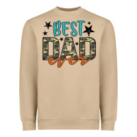 Best Dad Ever Heavyweight Sweatshirt | Teevron