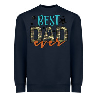 Navy best dad ever Heavyweight Sweatshirt - Artiststas